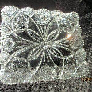 APB American Brilliant Period Square Dish/ABP/8x7